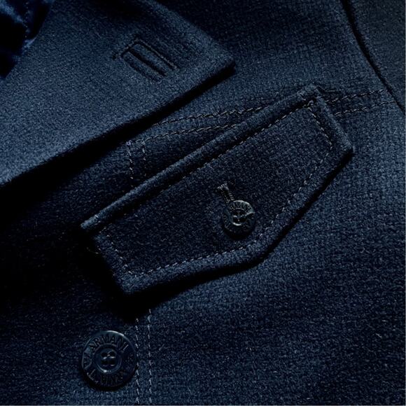 Armani Teen Navy Blue Sports Coat | Size13 - Picture 6 of 11